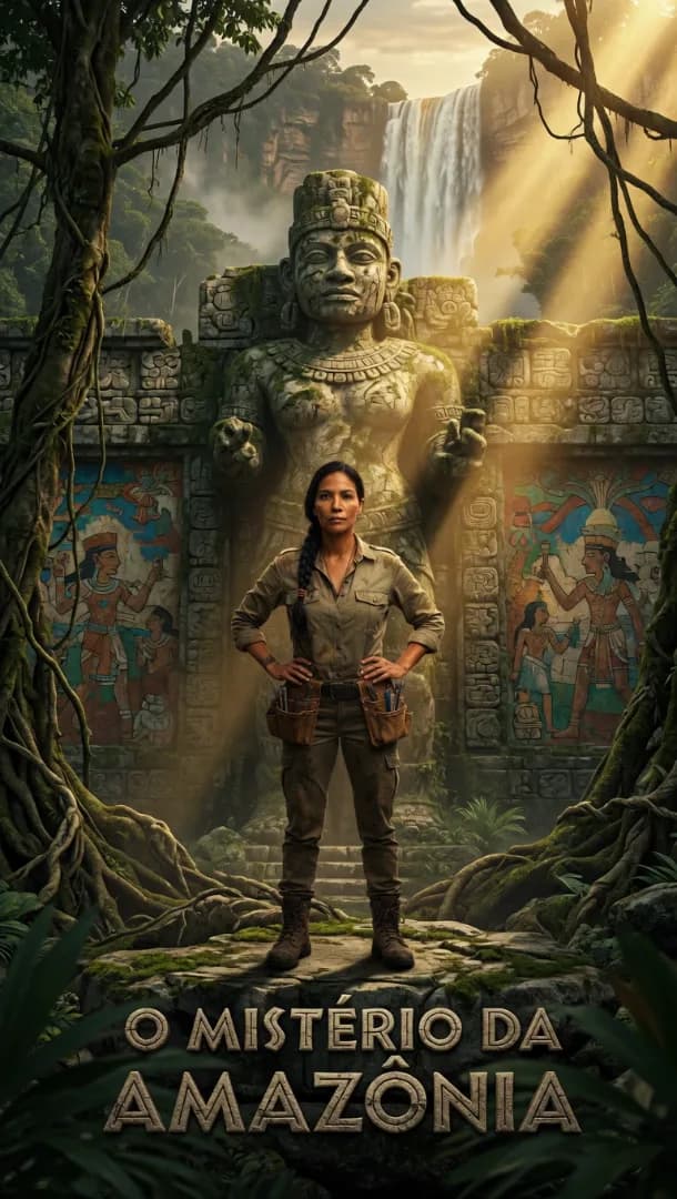 The Mystery of the Amazon cover