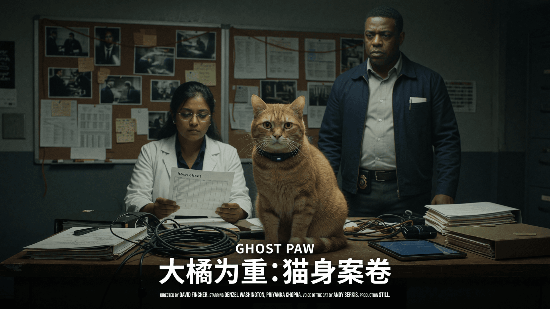 GHOST PAW / 大橘为重：猫身案卷 cover