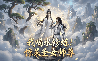 I drink water to practice! Stunned Holy Lady Master poster 5