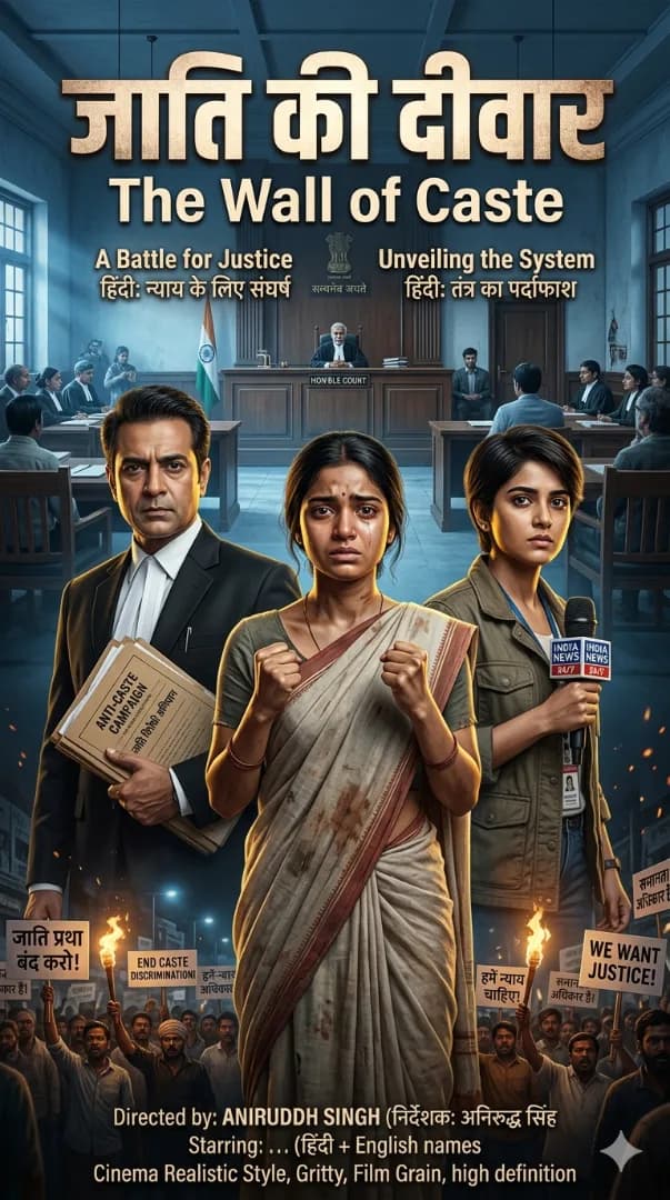 "Wall of Caste" Jaati Ki Deewar poster 2