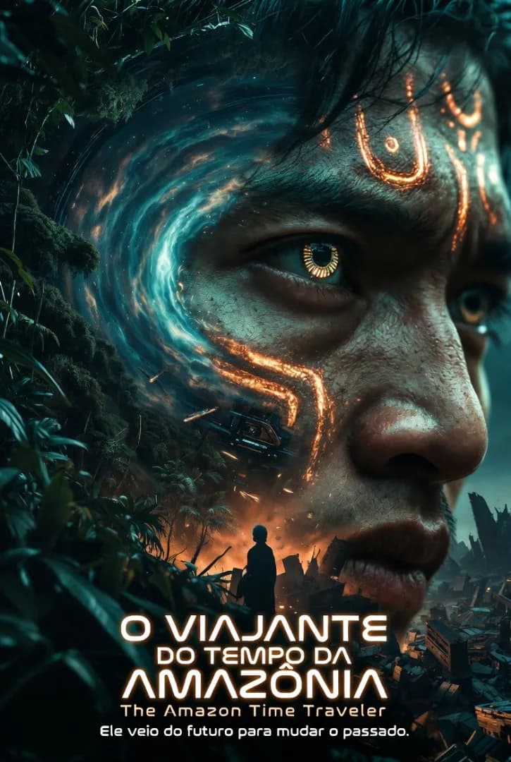 O Viajante do Tempo da Amazônia cover
