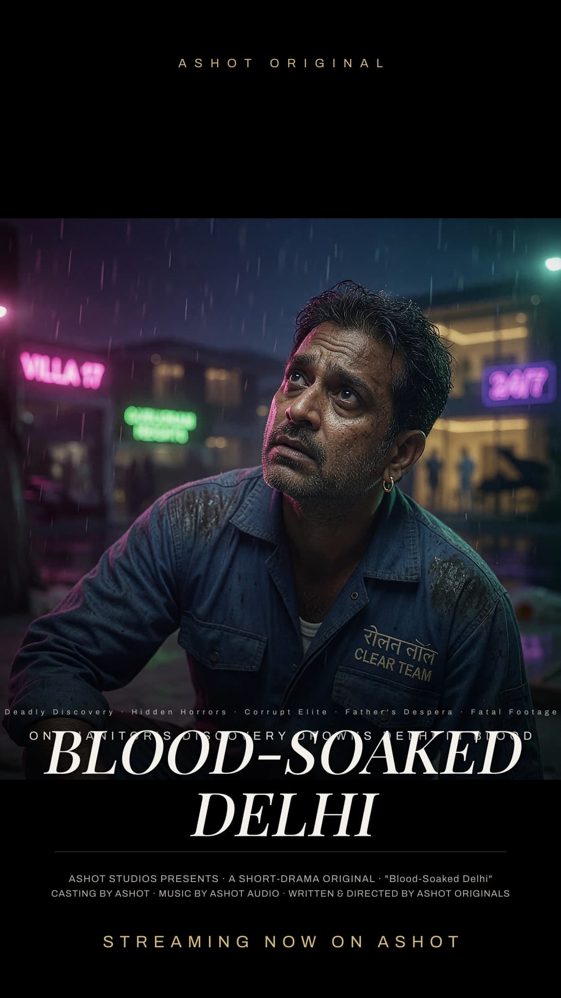 Blood-Soaked Delhi poster 2
