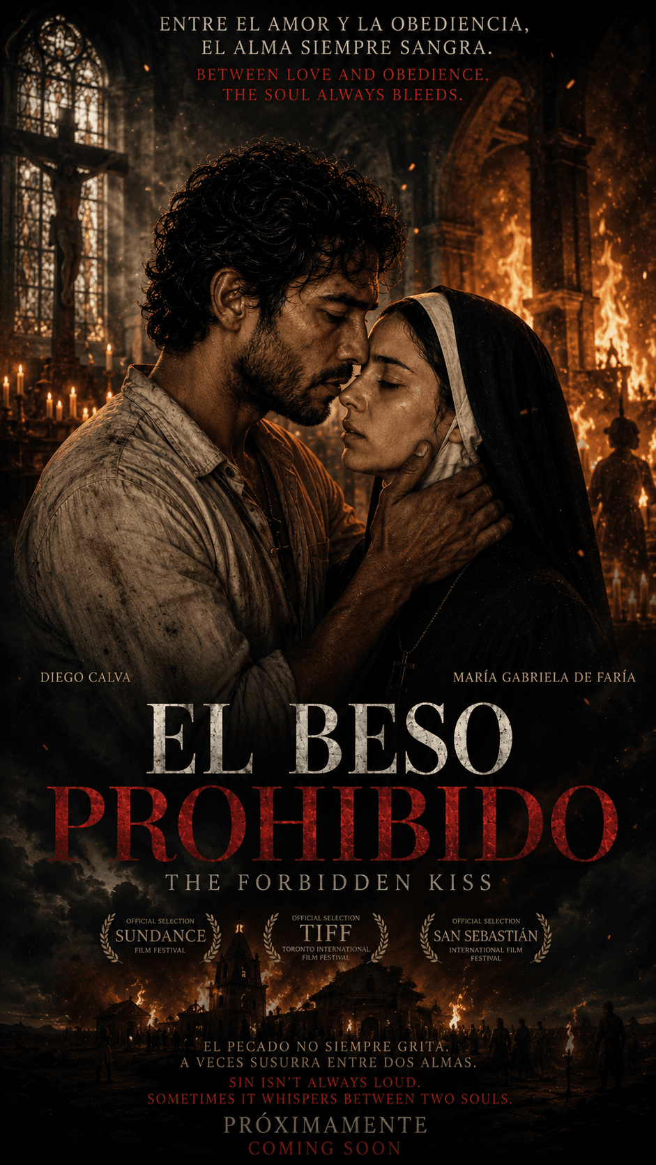 THE FORBIDDEN KISS cover