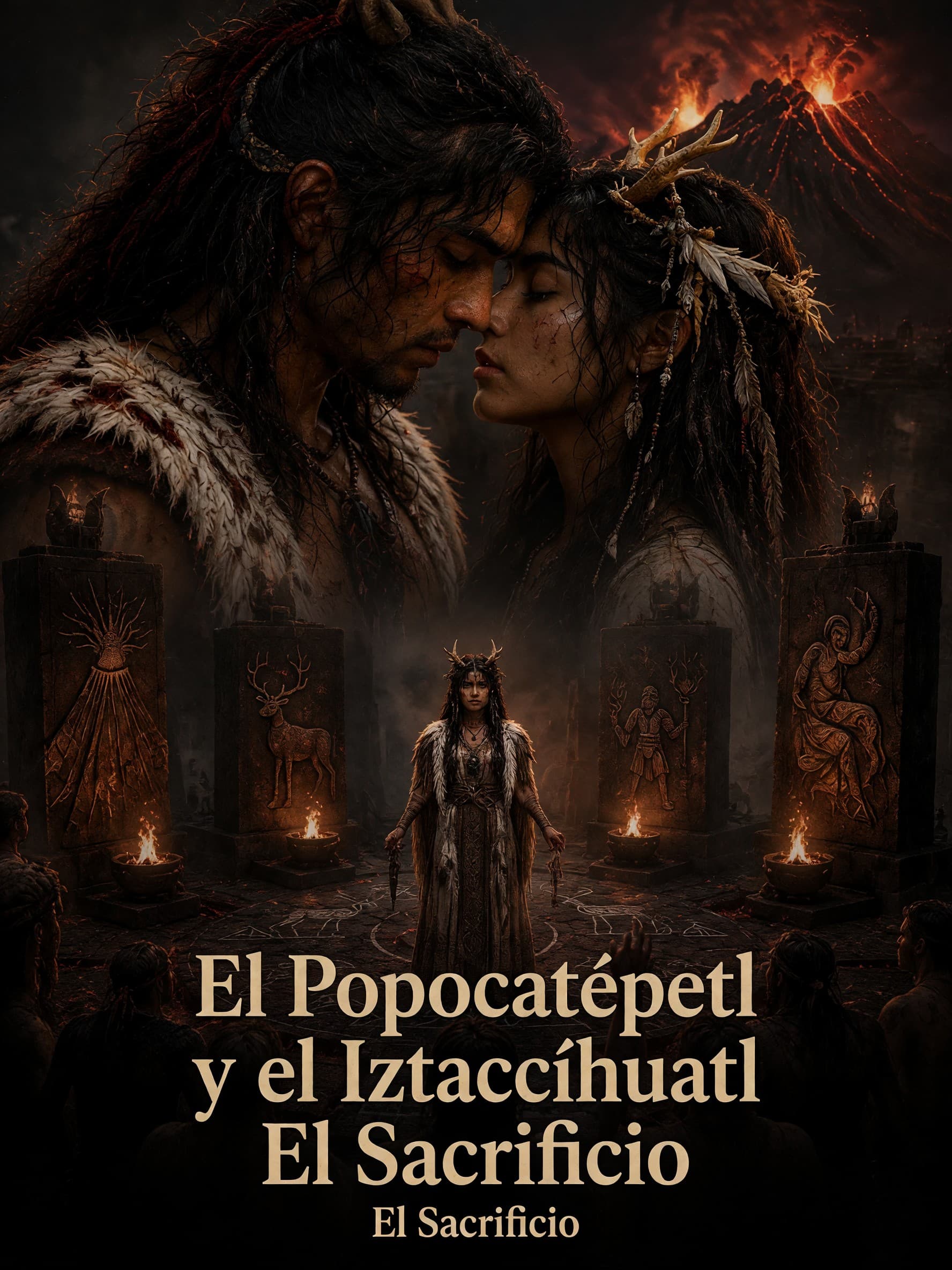 El Popocatépetl y el Iztaccíhuatl El Sacrificio poster 3