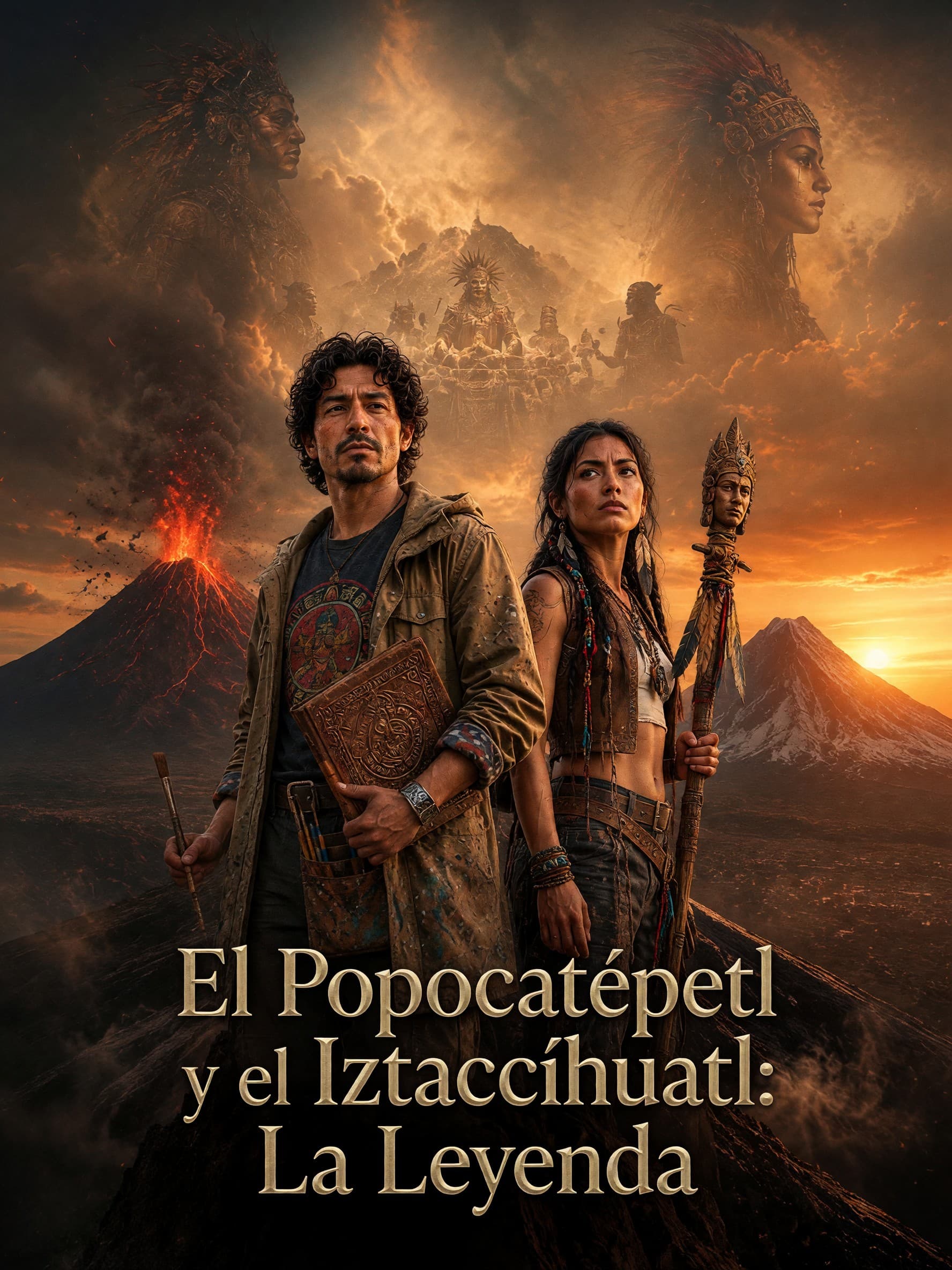 Popocatépetl and Iztaccíhuatl: The Legend poster 4