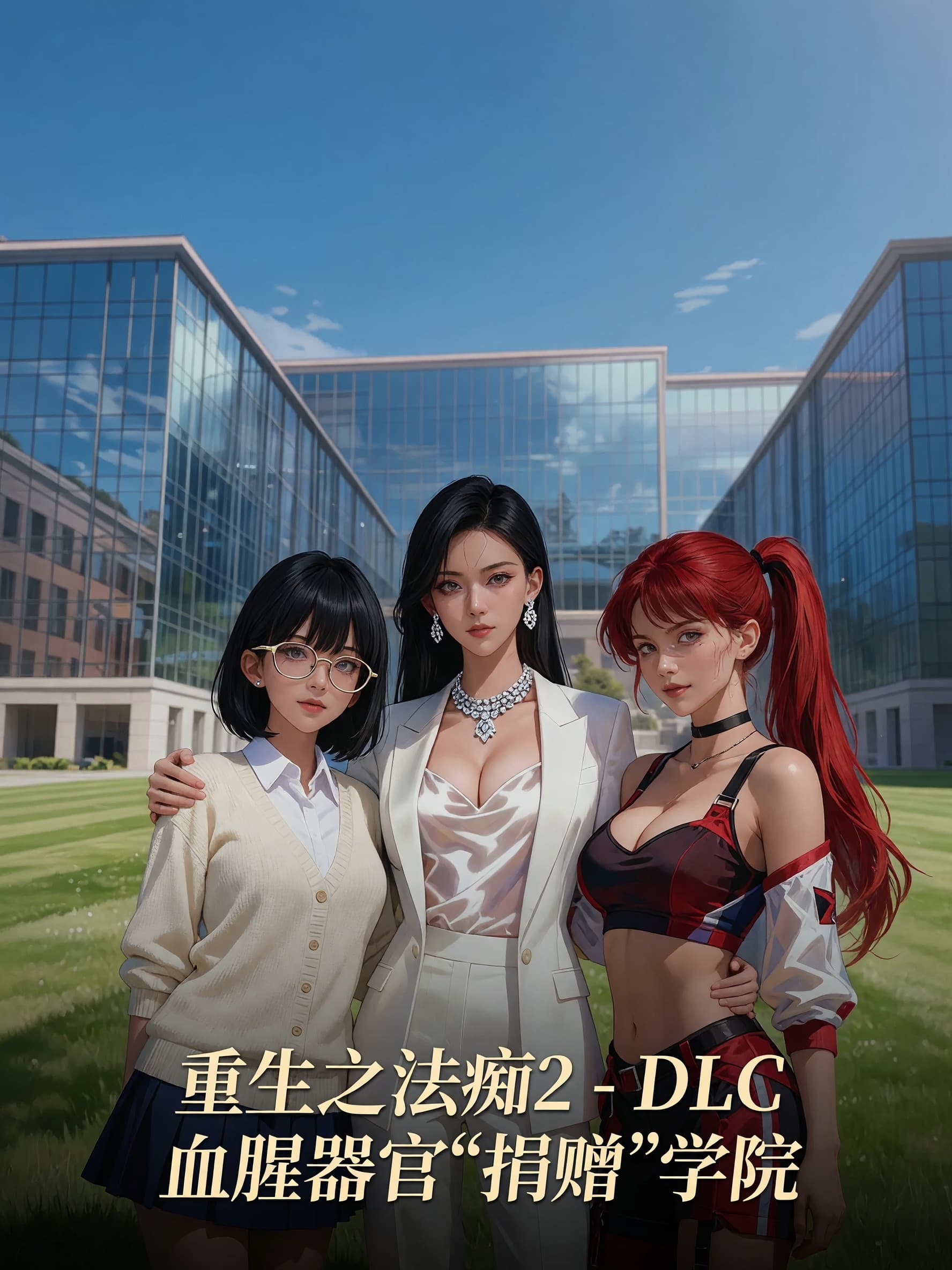 Rebirth of Legal maniac 2 - DLC The Bloodstained Academy of Organ "Donation" poster 2