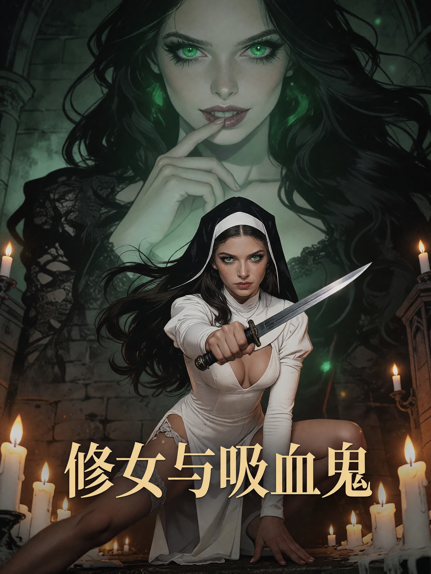 Nun and Vampire poster 2