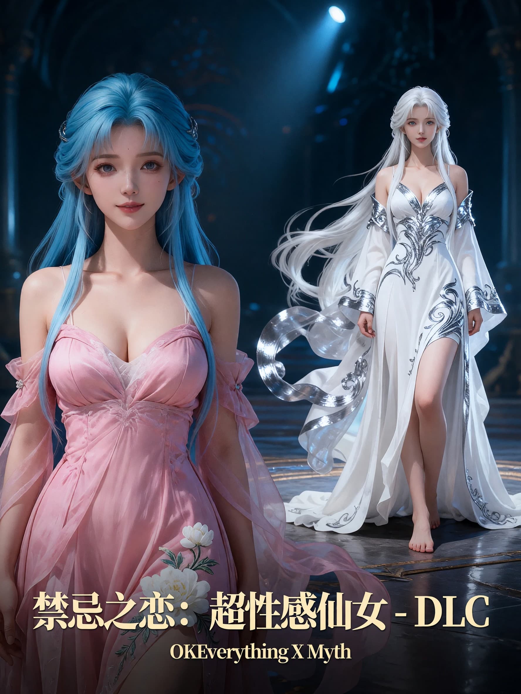 OKEverything X Myth: Super Sexy Fairy - DLC Forbidden love between fairy and demon poster 2