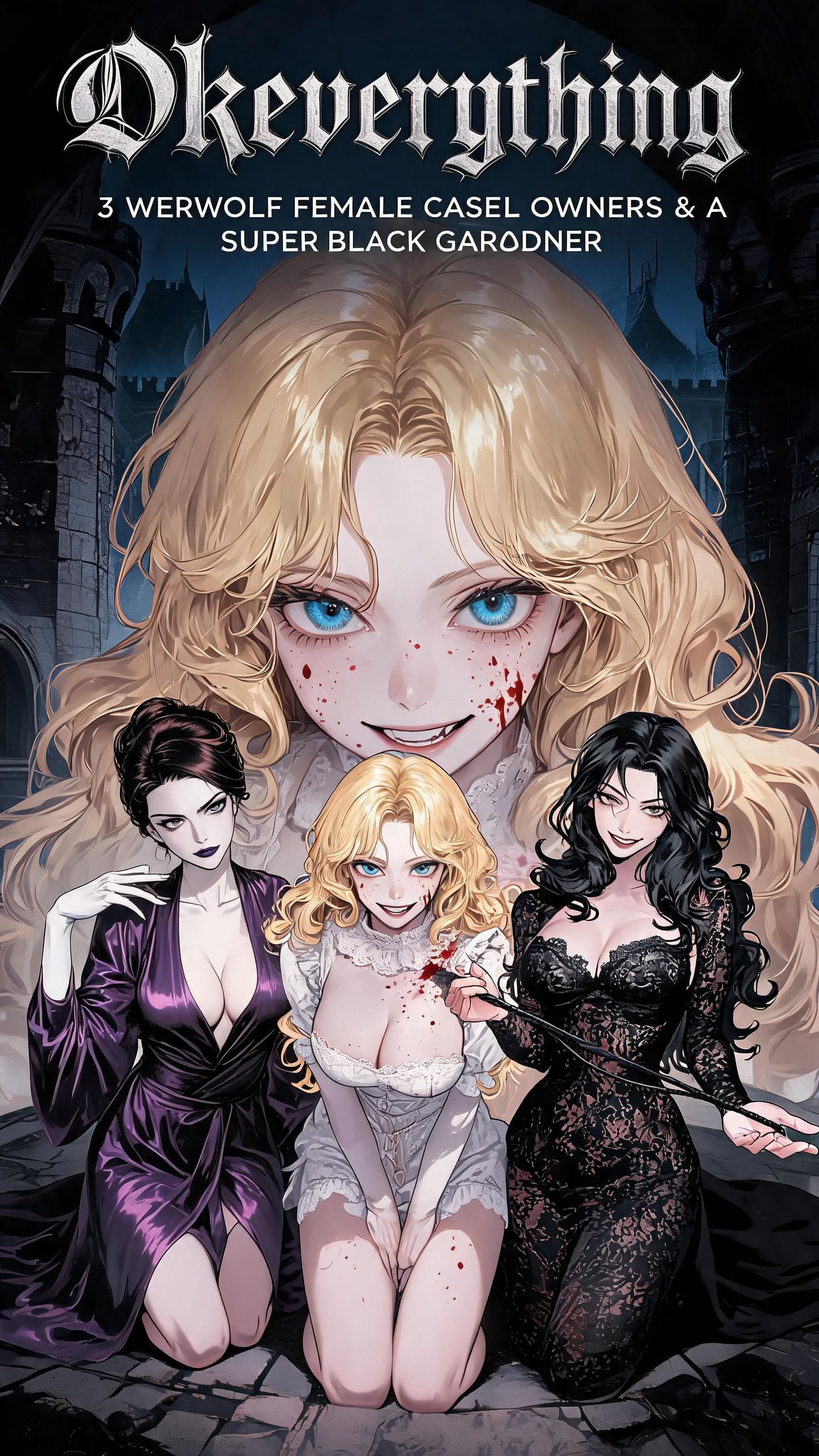 OKeverything:3 werewolf female castle owners & a super black gardener cover