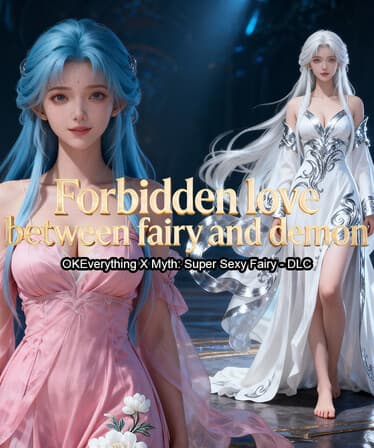 OKEverything X Myth: Super Sexy Fairy - DLC Forbidden love between fairy and demon cover