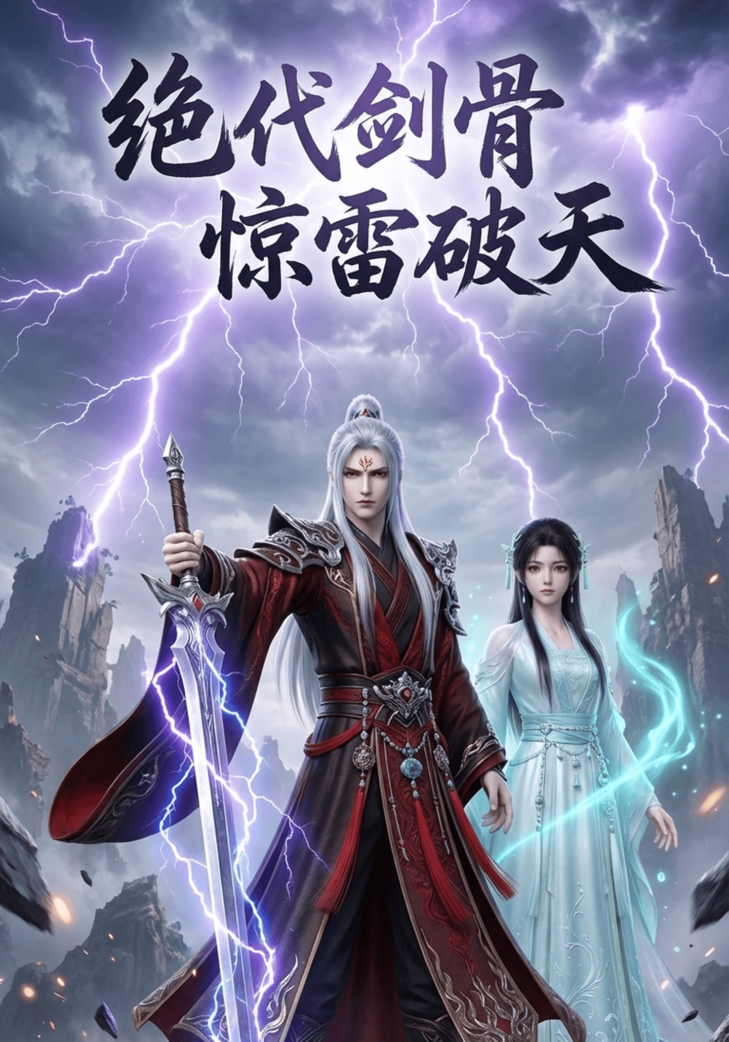 Unparalleled sword bone, thunder shattering the sky cover